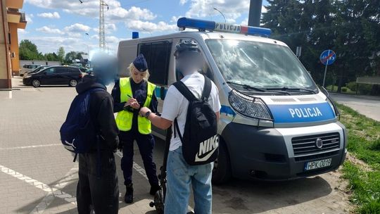 Policja w Krośnie kontrolowała pieszych, rowerzystów i hulajnogi