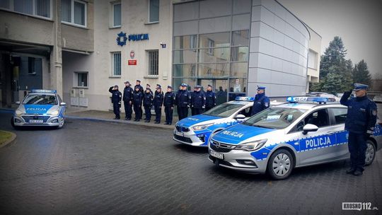 Policjanci i strażacy z Krosna oddali hołd zmarłemu policjantowi