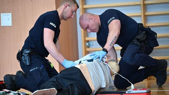 Policjanci ratownicy rywalizowali w Zaczerniu