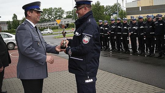 Policjant-strażak jednym z najlepszych policjantów ruchu drogowego