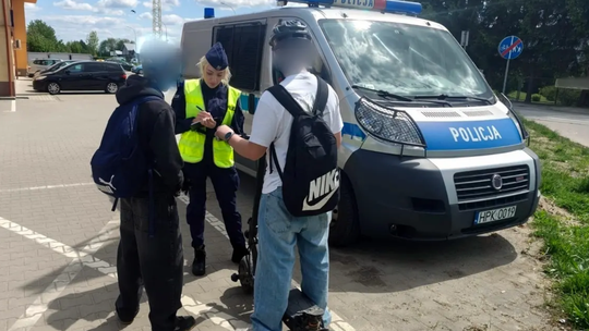 Policyjna akcja "Hulajnogi". 193 naruszenia i 35 mandatów