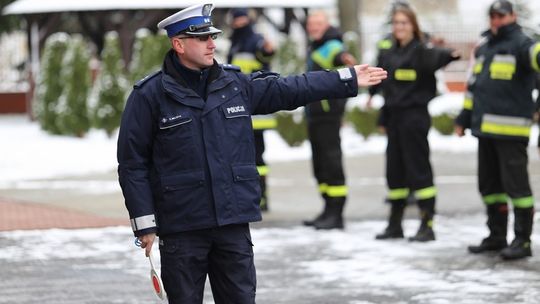 Policyjne szkolenie dla druhów OSP