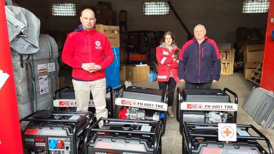 Polski Czerwony Krzyż z energetyczną pomocą dla Podkarpacia