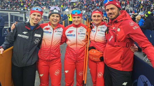 Polskie biathlonistki, z Kamilą Cichoń w składzie, zajęły 6. miejsce na Mistrzostwach Świata