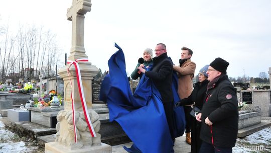 Pomnik Franciszka Jachimowicza w Kobylanach został odnowiony