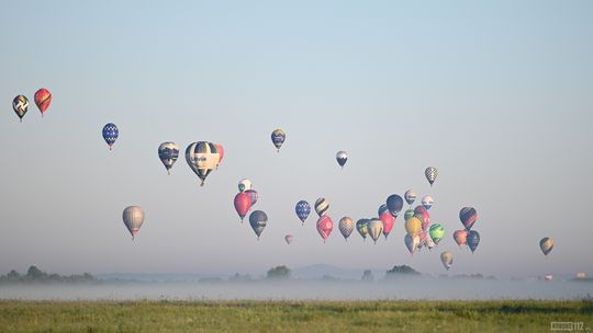 Górskie Zawody Balonowe. Poranny lot w piątek