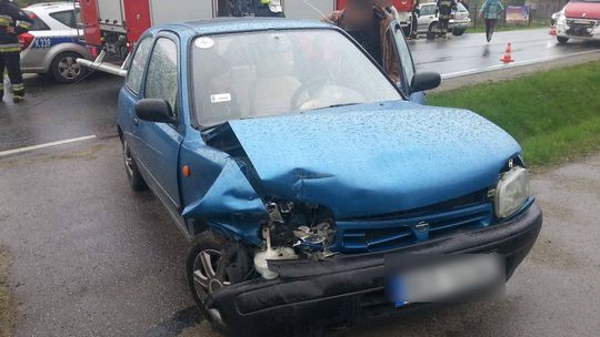 POSADA GÓRNA: Najechanie na tył pojazdu. Drugie zdarzenie obok