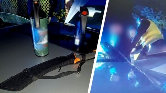 Pościg ulicami Krosna i Odrzykonia. 26-latek z sądowym zakazem próbował uciec policji