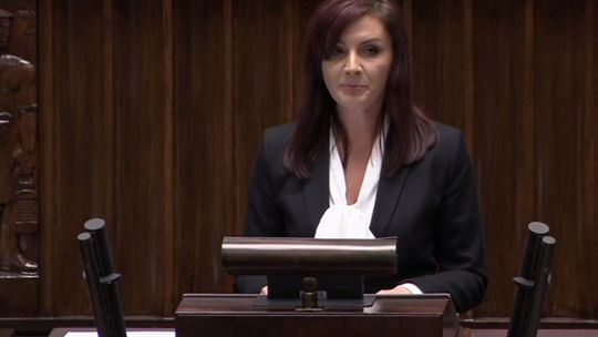 Posłanka Joanna Frydrych o projekcie ustawy o OSP