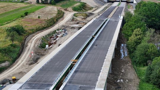Duży postęp prac na budowie drogi ekspresowej S19 [LIPCOWY RAPORT]