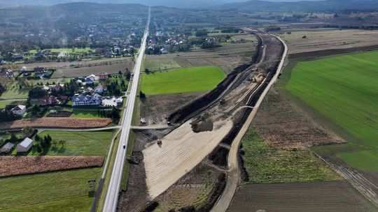 Niesamowity postęp prac na dwóch odcinkach S19 [ZOBACZ ZDJĘCIA Z DRONA]