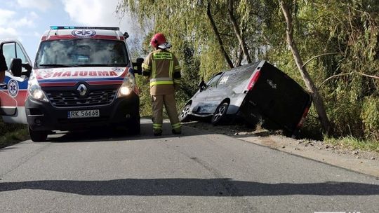 Potok: Kolizja dwóch samochodów dostawczych