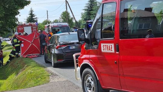? Potrącenie dziecka w Haczowie. W akcji Lotnicze Pogotowie Ratunkowe