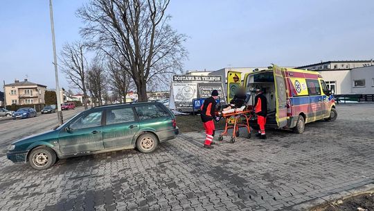 Potrącenie pieszego na Czajkowskiego