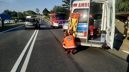 Potrącenie pieszego na drodze krajowej 19 w Równem