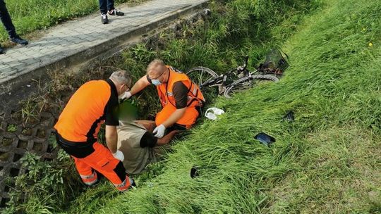 ? Potrącenie rowerzysty na Rzeszowskiej [AKTUALIZACJA: Rowerzysta był pijany]