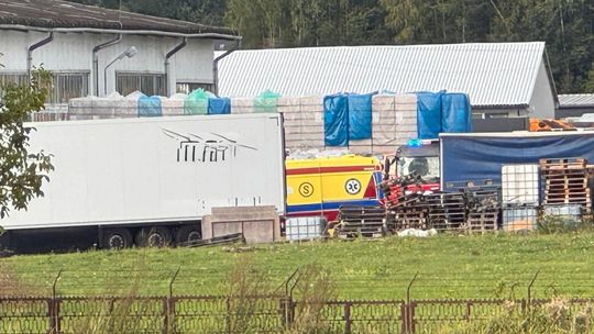Potrącenie rowerzysty w Korczynie. Trwa reanimacja