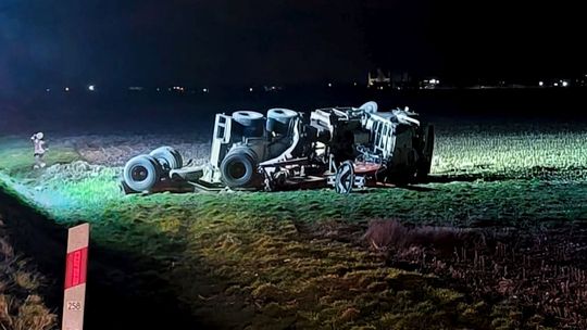 Poważny wypadek pomiędzy Beskiem a Zarszynem na DK28 Poważny wypadek pomiędzy Beskiem a Zarszynem na DK28