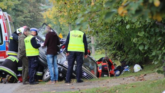 Poważny wypadek w Węglówce. W akcji m.in. załoga LPR [AKTUALIZACJA]