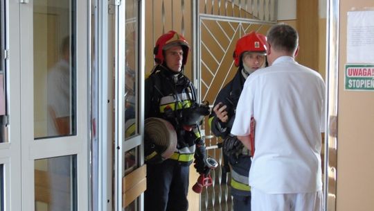 Pożar na Oddziale Okulistycznym w krośnieńskim Szpitalu