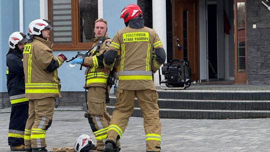 Pożar w jednym z domów w Krościenku Wyżnym
