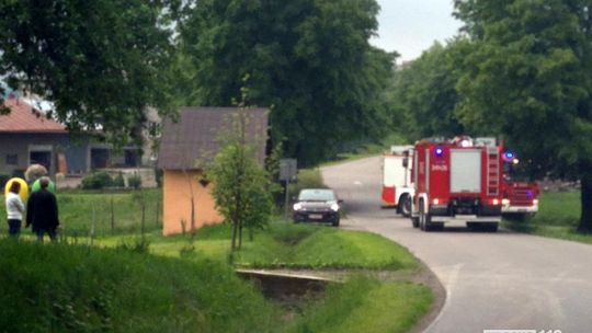 Pożar w Leśniówce. Sytuacja szybko opanowana