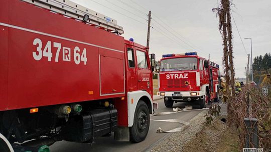 Pożar w piwnicy szybko opanowany przez strażaków