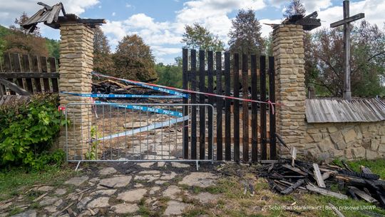 Pożar w sanockim skansenie. Są plany odtworzenia spalonego kościoła