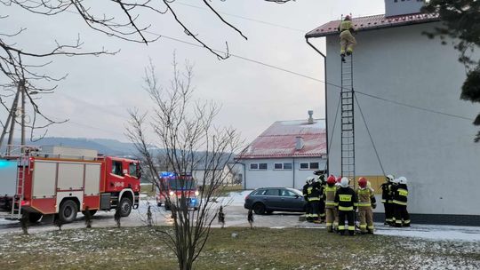 Pracowity poniedziałek dla krośnieńskich strażaków