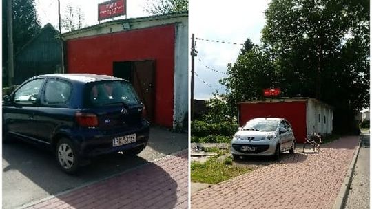 Problemy strażaków z Męcinki. Kierowcy parkują samochody pod ich garażem