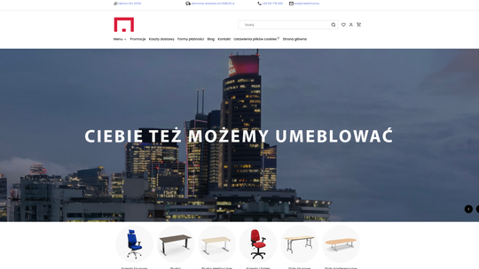 Profesjonalne meble biurowe - jak wybrać wyposażenie, które zwiększa efektywność pracy?