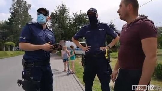 Protest w Głowience. Mieszkańcy mają dość kierowców przekraczających prędkość