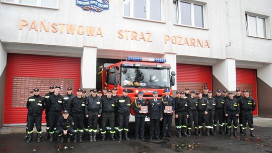 Przejście na zaopatrzenie emerytalne krośnieńskich strażaków