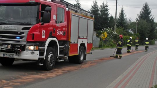 Pustyny: Plama oleju na ul. Centralnej