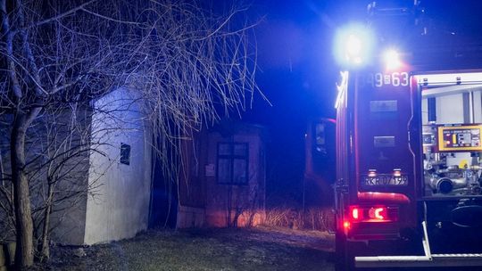 PUSTYNY: Zadymienie w budynku przy ulicy Granicznej