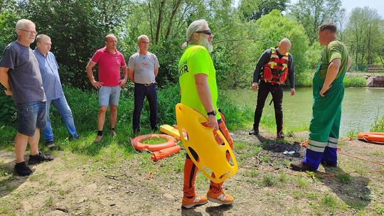 Ratownicy Bieszczadzkiego WOPR szkolili pracowników Krośnieńskiego Holdingu Komunalnego