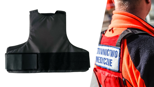 Ratownicy medyczni z Krosna otrzymają kamizelki nożoodporne