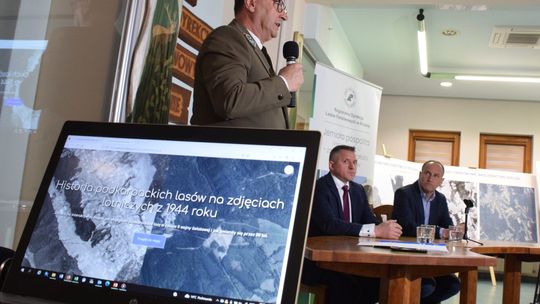 RDLP w Krośnie chwali się zdjęciami z 1944 roku i pokazuje jak zmieniła się lesistość Podkarpacia