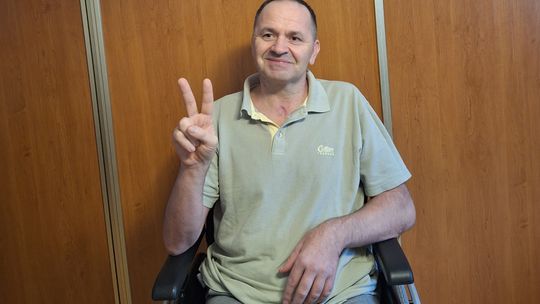 Rodzina apeluje o pomoc dla Staszka po pęknięciu tętniaka