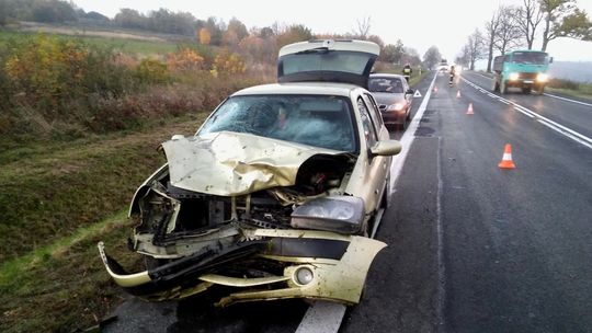 RÓWNE: Zderzenie jelenia i samochodu osobowego