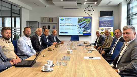 Rozmowy o energetycznej samowystarczalności w Krośnieńskim Holdingu Komunalnym