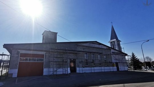Rozpoczęły się prace remontowe Domu Strażaka w Spornym