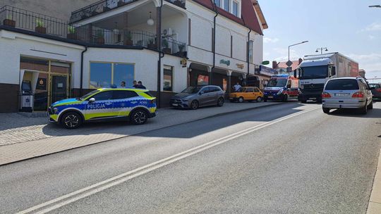 Rymanów. Potrącenie dzieci przez rowerzystę
