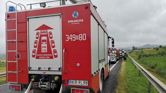 RYMANÓW: Trzy kolizje na DK28. 4-letnie dziecko w szpitalu
