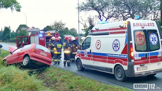 Rymanów: Wypadek na ul. Kolejowej