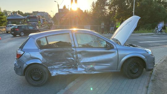 Rymanów. Zderzenie dwóch samochodów na DK28