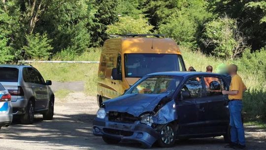 ? Rymanów. Zderzenie samochodów na DK28