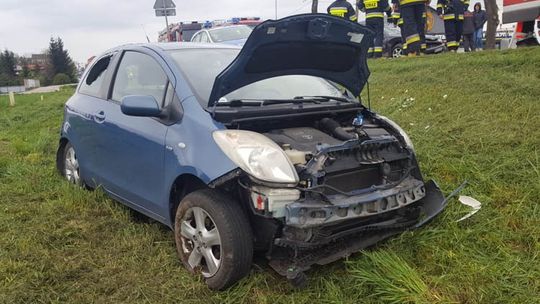 RYMANÓW: Zderzenie trzech samochodów na ulicy Sanockiej