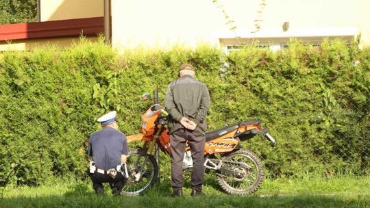 Rymanów-Zdrój. Nietrzeźwy motocyklista zderzył się z samochodem