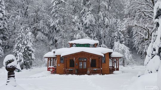 Rymanów-Zdrój w śniegowej szacie po listopadowych opadach. Tak było...